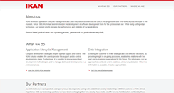 Desktop Screenshot of ikan.be